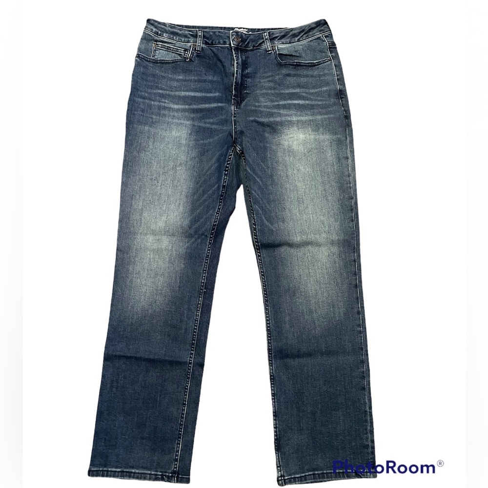 Flag & Anthem Portland Relaxed Medium Wash Jeans (36/32) [Cotton]